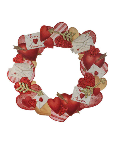NEW 2020 Bethany Lowe Valentine "Dummy Board Wreath" RL9785
